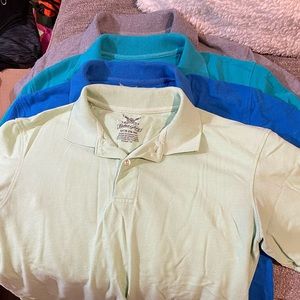 Faded Glory Men’s polos, various colors